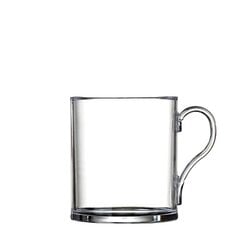 Purunematud teetassid CLEAR MUG 340ml, 4 tk hind ja info | Klaasid, tassid ja kannud | kaup24.ee