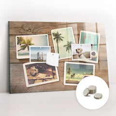 Magnetplaat Polaroidsed Fotod, 60x40 cm цена и информация | Канцелярские товары | kaup24.ee