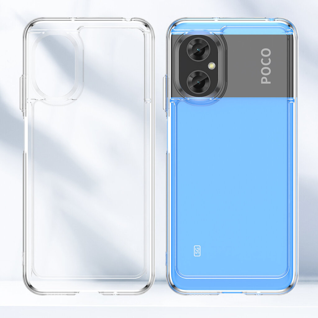 Newskin Clear Case POCO X5 jaoks цена и информация | Telefoni kaaned, ümbrised | kaup24.ee