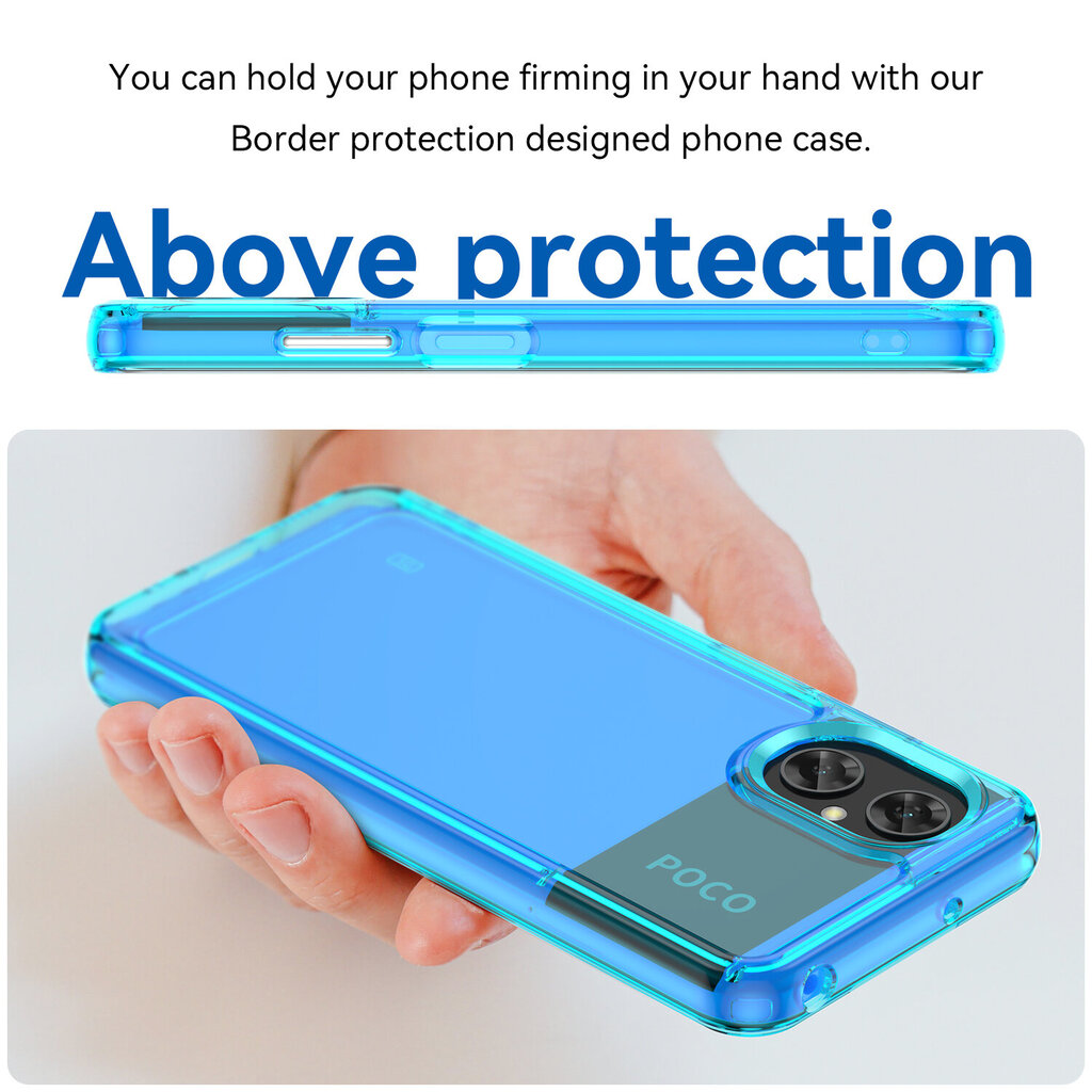 Newskin Clear Case POCO M4 Pro 4G Helesinine hind ja info | Telefoni kaaned, ümbrised | kaup24.ee