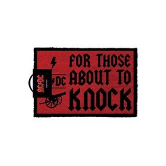 AC/DC - For those about to knock Doormat цена и информация | Атрибутика для игроков | kaup24.ee