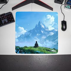 Hiirematt Mountain Meditation 50x50 hind ja info | Fännitooted mänguritele | kaup24.ee