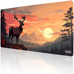 Коврик для мыши Deer in the Reserve 100x50 цена и информация | Атрибутика для игроков | kaup24.ee