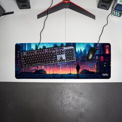 Hiirematt Retro Cyberpunk 80x30 hind ja info | Fännitooted mänguritele | kaup24.ee