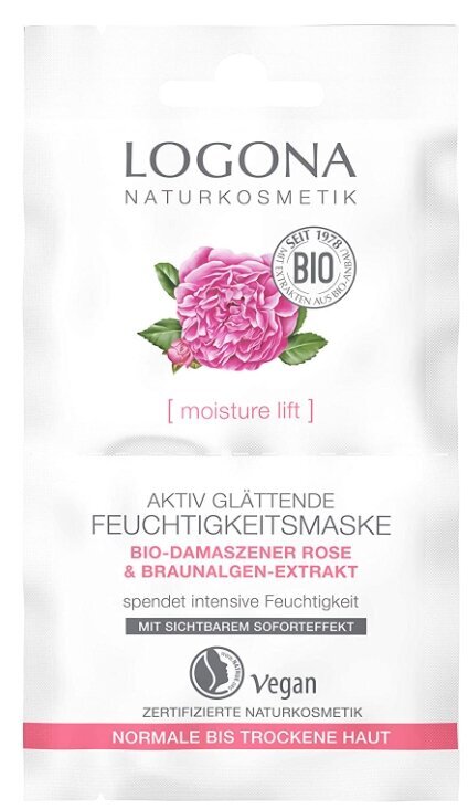 Logona Roosiekstraktiga Mask, 15ml (Saksa toode) цена и информация | Näomaskid, silmamaskid | kaup24.ee