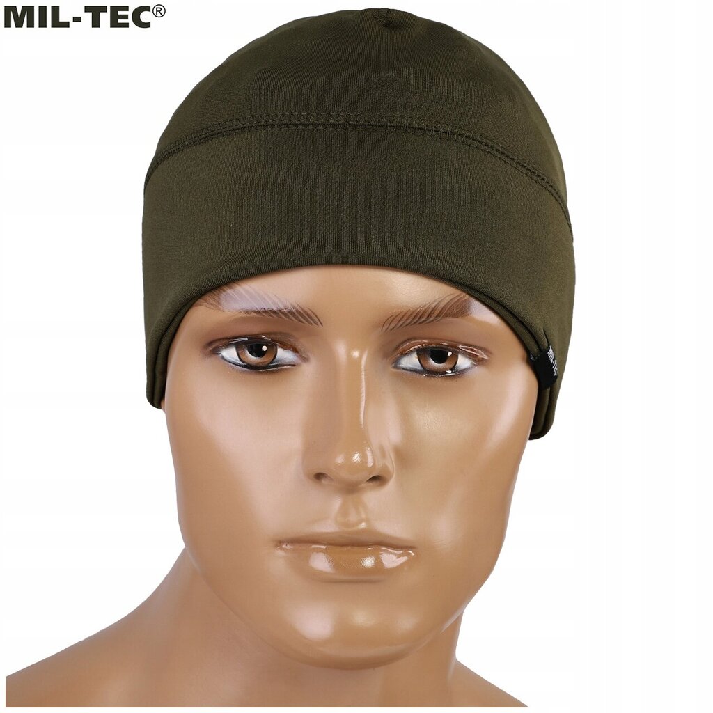 Talvine müts, Mil-Tec, ELASTIC FLEECE, Olive цена и информация | Meeste sallid, mütsid ja kindad | kaup24.ee