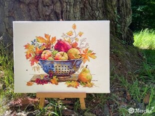 Ristpistekomplekt "September Dew" Merejka 28x33 SK253 hind ja info | Tikkimistarvikud | kaup24.ee