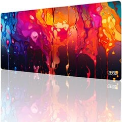 Hiirematt Colorful Droplets 90x40 hind ja info | Fännitooted mänguritele | kaup24.ee