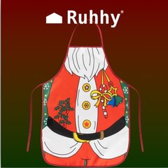 Рождественский фартук - Santa Ruhhy 22683 цена и информация | Кухонные полотенца, рукавицы, фартуки | kaup24.ee