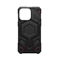 UAG Monarch Pro - protective case for iPhone 15 Pro Max, compatible with MagSafe (kevlar black) цена и информация | Чехлы для телефонов | kaup24.ee