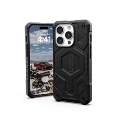 UAG Monarch Pro - protective case for iPhone 15 Pro, compatible with MagSafe (carbon fiber) цена и информация | Чехлы для телефонов | kaup24.ee