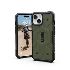 UAG Pathfinder MagSafe case for iPhone 15 - green цена и информация | Чехлы для телефонов | kaup24.ee