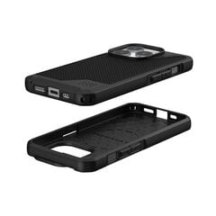 UAG Metropolis LT MagSafe case for iPhone 15 Pro - black kevlar hind ja info | Telefoni kaaned, ümbrised | kaup24.ee