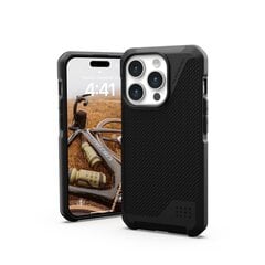 UAG Metropolis LT MagSafe case for iPhone 15 Pro - black kevlar цена и информация | Чехлы для телефонов | kaup24.ee