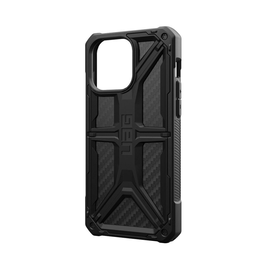 UAG Monarch - protective case for iPhone 15 Pro Max (carbon fiber) цена и информация | Telefoni kaaned, ümbrised | kaup24.ee