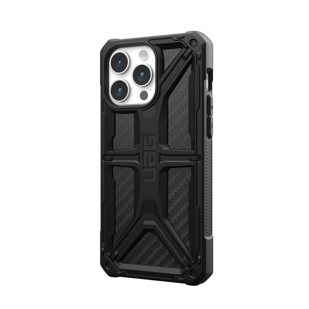 UAG Monarch - protective case for iPhone 15 Pro Max (carbon fiber) цена и информация | Telefoni kaaned, ümbrised | kaup24.ee