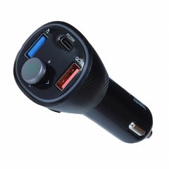 Transmiter FM MP3 bluetooth 5.0 + USB A QC3.0 + Typ C (total 38W) ART FM-73 ART цена и информация | Зарядные устройства для телефонов | kaup24.ee