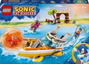 76997 LEGO® Sonic the Hedgehog™ Tails seikluslaev hind ja info | Klotsid ja konstruktorid | kaup24.ee