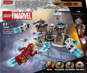 76288 LEGO® Marvel Iron Man & Iron Legion vs. Hydra Soldier hind ja info | Klotsid ja konstruktorid | kaup24.ee