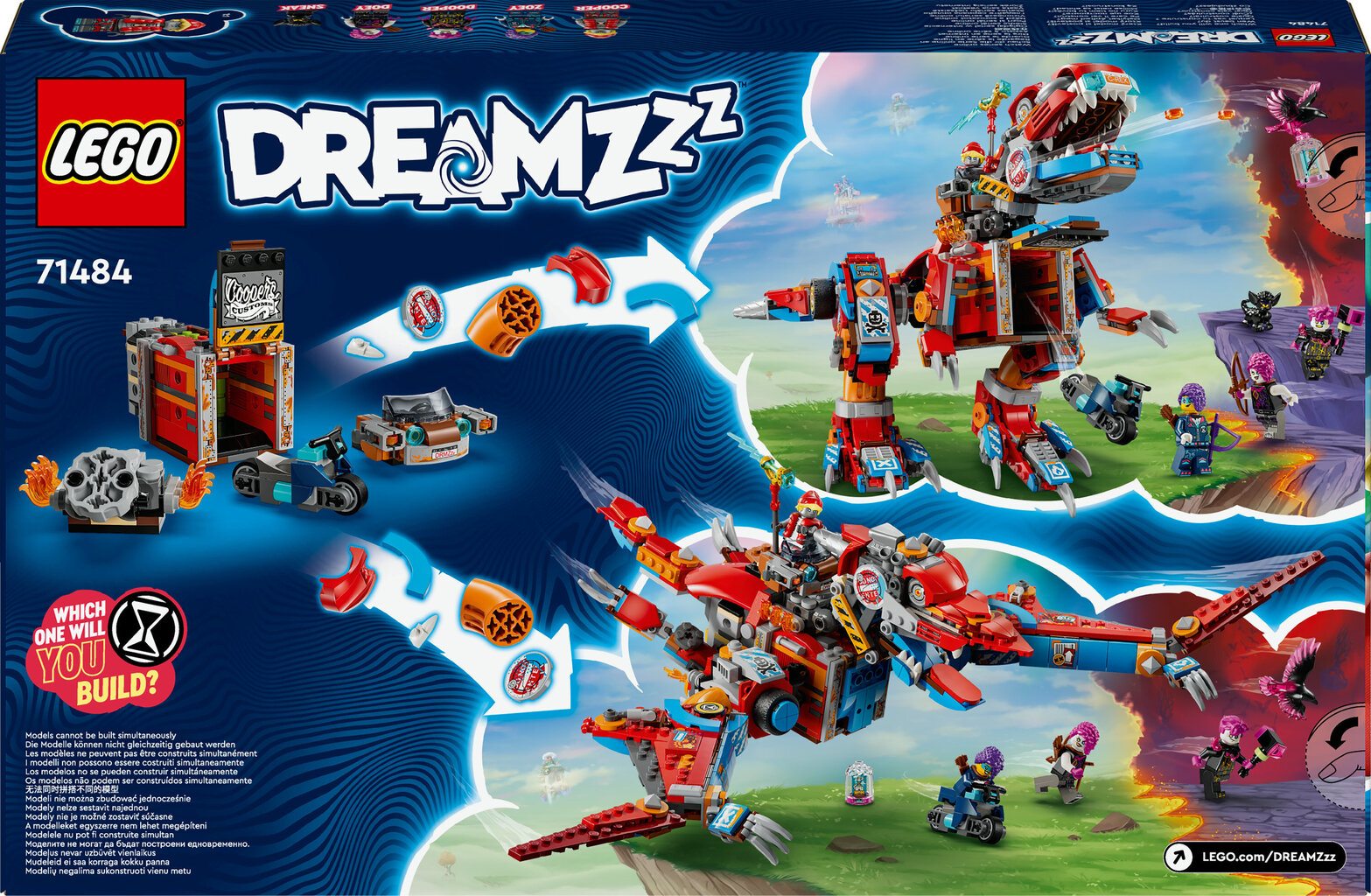 71484 LEGO® Dreamzzz Cooper robot C-Rex hind ja info | Klotsid ja konstruktorid | kaup24.ee