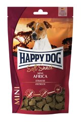 Happy Dog Soft Snack Mini Africa со страусом для маленьких пород 10x100g цена и информация | Лакомства для собак | kaup24.ee