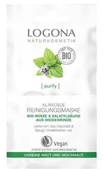 (DE) Logona, Piparmündi lisandiga mask, 15ml (Saksa toode) hind ja info | Näomaskid, silmamaskid | kaup24.ee