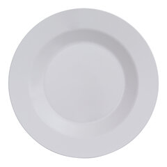 Purunematud taldrikud WHITE PLATE 27cm, 12 tk hind ja info | Lauanõud ja kööginõud | kaup24.ee