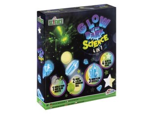 Teadlase komplekt 4in1 Glow in the Dark цена и информация | Развивающие игрушки | kaup24.ee