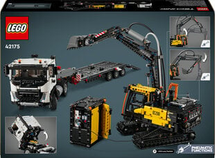 42175 LEGO® Technic Volvo FMX Truck & EC230 elektriline ekskavaator цена и информация | Конструкторы и кубики | kaup24.ee