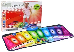 Hariv muusikaline tantsumatt Rainbow Piano Lean Toys hind ja info | Arendavad mänguasjad | kaup24.ee