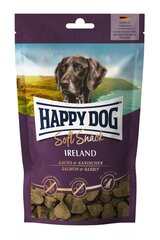 Happy Dog Soft Snack Ireland maius koertele lõhe ja küülikuga, 10x100g hind ja info | Maiustused koertele | kaup24.ee