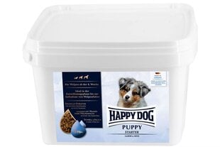 Happy Dog Puppy Starter Lamba & Riisiga koeratoit, 1,5kg hind ja info | Kuivtoit koertele | kaup24.ee