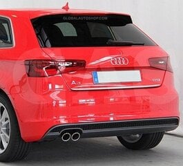 Audi A3 8V - CHROM Chrome Leaf Flap tuuning цена и информация | Дополнительные принадлежности | kaup24.ee