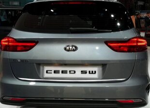 Kia Cee'd III universaal KROOMI LEAF pagasiruumi kaane jaoks цена и информация | Дополнительные принадлежности | kaup24.ee