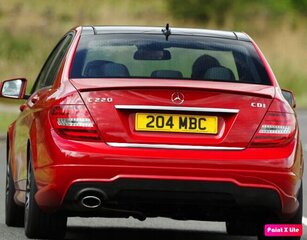 Mercedes C204 Coupe CHROM LIST Kroomitud klapp цена и информация | Дополнительные принадлежности | kaup24.ee