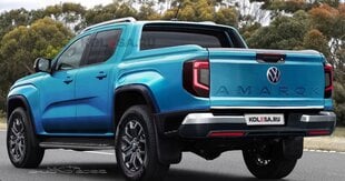 VW Volkswagen AMAROK II - CHROM LEAF klapil hind ja info | Lisaseadmed | kaup24.ee