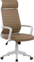 Офисное кресло Beliani Leader, коричневый/белый цена и информация | Офисные кресла | kaup24.ee