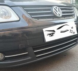 VW TOURAN I - CHROM liistud GRILL atrape Tuning hind ja info | Lisaseadmed | kaup24.ee