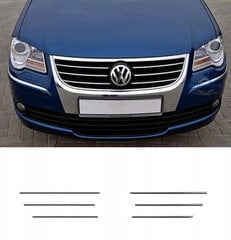 VW TOURAN 1T1 1T2 Caddy CHROM GRILL trim hind ja info | Lisaseadmed | kaup24.ee