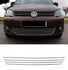 VW TOURAN 1T3 CADDY - CHROM GRILL võrega triibud hind ja info | Lisaseadmed | kaup24.ee