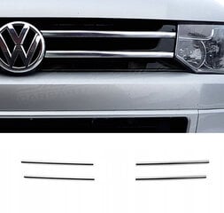 VW T5 seeria 2 09-15 - CHROM GRILL kaitseresti esiriiul hind ja info | Lisaseadmed | kaup24.ee