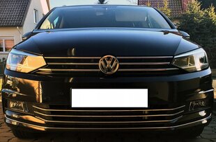 VW TOURAN 5T - CHROM Grill Bumper Esiklaasist kaitseresti цена и информация | Дополнительные принадлежности | kaup24.ee