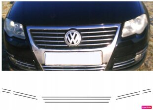 VW PASSAT B6 - CHROM GRILL võrega 3M Tuning hind ja info | Lisaseadmed | kaup24.ee