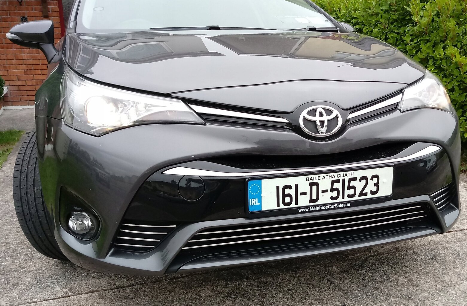 Toyota AVENSIS T27, T28 Grill-liistud CHROM hind ja info | Lisaseadmed | kaup24.ee