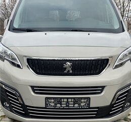 Peugeot EXPERT - CHROM GRILL põrkeraua liistud Põrkeraudade esivõre hind ja info | Lisaseadmed | kaup24.ee