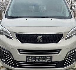 Peugeot EXPERT - CHROM GRILL põrkeraua liistud Põrkeraudade esivõre цена и информация | Дополнительные принадлежности | kaup24.ee