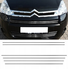 PEUGEOT PARTNER II B9 CHROM GRILL LETTERID visiirile цена и информация | Дополнительные принадлежности | kaup24.ee