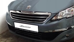 PEUGEOT 308 II CHROM lamellid GRILL atrape Tuningil hind ja info | Lisaseadmed | kaup24.ee