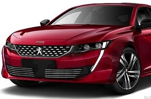 PEUGEOT 508 II - CHROM GRILL võrega ääristused hind ja info | Lisaseadmed | kaup24.ee