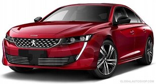 PEUGEOT 508 II - CHROM GRILL võrega ääristused hind ja info | Lisaseadmed | kaup24.ee